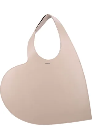 COPERNI Torebki, Kobieta, Beżowy, ONE SIZE, Skóra, Torebka Heart Tote Bag