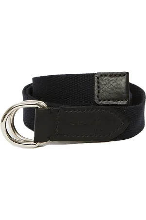 Inès de la Fressange Akcesoria, Kobieta, Niebieski, ONE SIZE, Skóra, Eulalie navy pasek