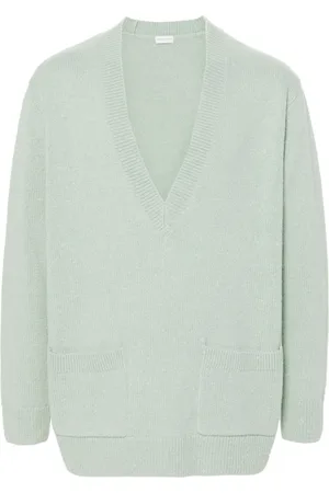 DRIES VAN NOTEN Swetry, Mężczyzna, Zielony, S, Morton Mk Sweater