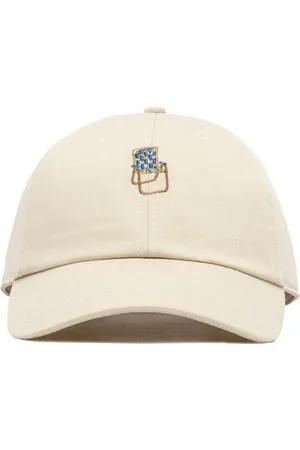 Autry Akcesoria, unisex, Beżowy, ONE SIZE, Beżowa Bawełniana Czapka Baseballowa