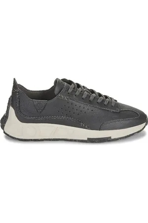 Clarks Buty, Mężczyzna, Szary, 44 EU, Skóra, Speed Leisure Sneakers
