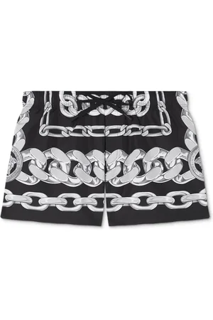 VERSACE Stroje kąpielowe, Mężczyzna, Czarny, XL, Kolekcja Ubrań Morskich