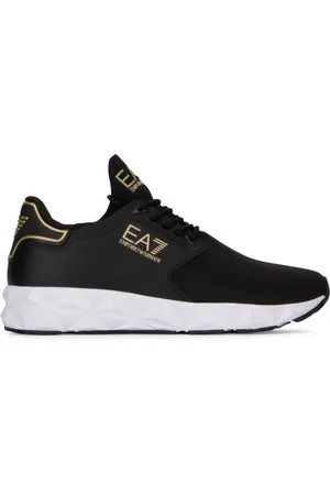 EA7 Buty, Mężczyzna, Czarny, 44 1/2 EU, Poliester, Ultimate C2 Kombat Sneakers