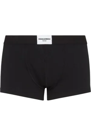 Dsquared2 Bielizna, Mężczyzna, Czarny, M, Bawełna, Czarne Majtki Dolne