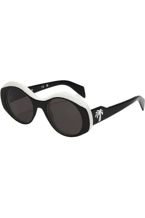 Palm Angels Akcesoria, unisex, Czarny, ONE SIZE, Doyle Peri 027 Okulary przeciwsłoneczne - Stylowe okulary