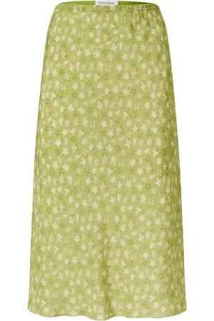 Maison Kitsuné Spódnice, Kobieta, Zielony, L, Spódnica Cherry Blossom