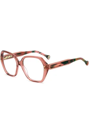Carolina Herrera Akcesoria, Kobieta, Różowy, 54 MM, Oprawki okularów