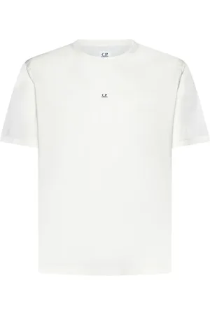 C.P. Company Koszulki, Mężczyzna, Biały, S, Bawełna, Koszulka Jersey No Gravity T-shirt