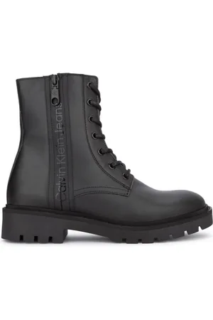 Calvin Klein Buty, Kobieta, Czarny, 36 EU, Stylowe Botki dla Modnego Wyglądu