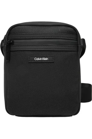 Calvin Klein Torebki, Mężczyzna, Czarny, ONE SIZE, Poliester, Torba na ramię