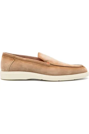 santoni Buty, Mężczyzna, brązowy, 44 EU, Skóra, Botanist Mokasynyy