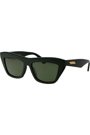 Bottega Veneta Akcesoria, unisex, Zielony, ONE SIZE, Okulary przeciwsłoneczne