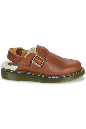 Dr. Martens Buty, Mężczyzna, brązowy, 37 EU, Skóra, Jorge II FL Cashew Ambassador Clogs