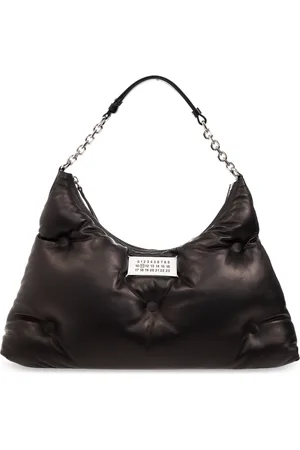 Maison Margiela Torebki, unisex, Czarny, ONE SIZE, Skóra, Glam Slam Medium Shoulder Bag