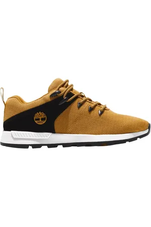 Timberland Buty, Mężczyzna, Żółty, 44 EU, Żółte Casualowe Męskie Buty Tekstylne