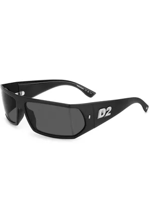 Dsquared2 Akcesoria, unisex, Czarny, ONE SIZE, Stylowe okulary przeciwsłoneczne