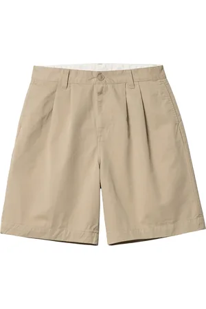 Carhartt Szorty, Mężczyzna, Beżowy, S, Bawełna, Casualowe szorty jeansowe
