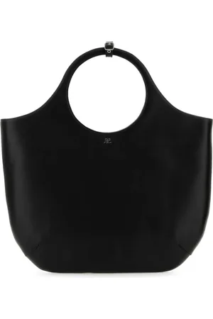 Courrèges Torebki, Kobieta, Czarny, ONE SIZE, Skóra, Duża skórzana torba