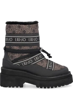 Liu Jo Buty, Kobieta, brązowy, 40 EU, Poliester, Eleganckie zimowe botki