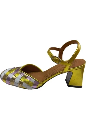 Chie Mihara Buty, Kobieta, Wielobarwność, 35 EU, Skóra, Ręcznie Robione Skórzane Plecione Sandały