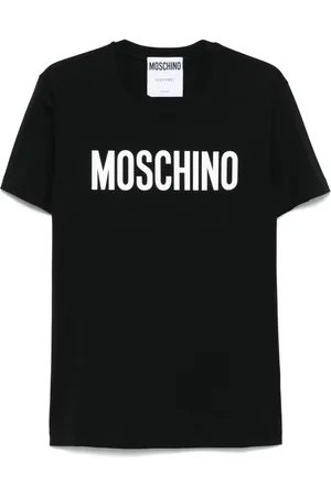 Moschino Koszulki, Mężczyzna, Czarny, M, Czarne T-shirty i Pola