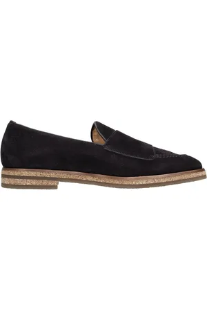 Neil Barrett Buty, Mężczyzna, Niebieski, 43 1/2 EU, Zamsz, Buty płaskie Niebieskie