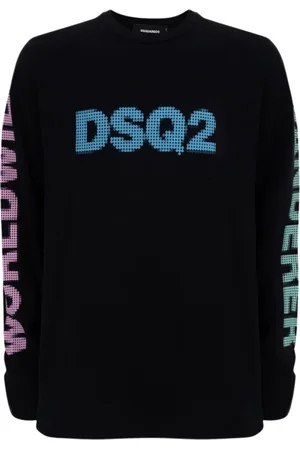 Dsquared2 Bluzy, Mężczyzna, Czarny, L, Felpa S71Gd 1224 Sweatshirt