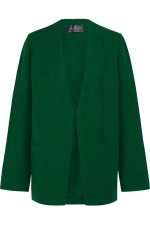 Cortana Kurtki, Kobieta, Zielony, M, Wełna, Viena Blazer