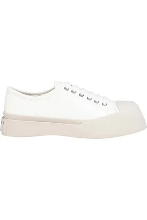 Marni Buty, Kobieta, Biały, 40 EU, Skóra, Pablo Lace-Up Sneaker