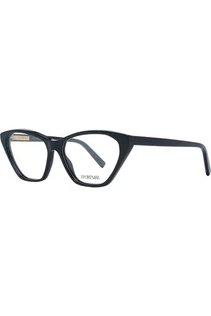 Sportmax Akcesoria, unisex, Czarny, ONE SIZE, Oprawki Okularowe - Styl Motylkowy