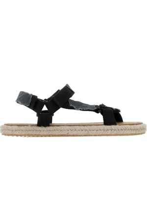 Maison Margiela Buty, Kobieta, Czarny, 36 EU, Skóra, Sandały Tabi
