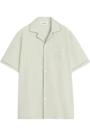 Lanvin Koszule, Mężczyzna, Beżowy, 2XL, Stylowa Koszula