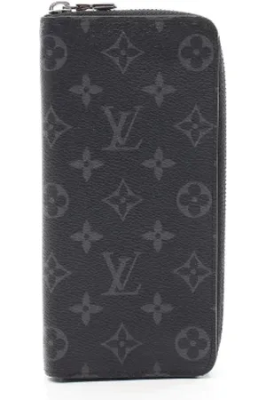 LOUIS VUITTON Pre-owned, Mężczyzna, Czarny, ONE SIZE, Skóra, Pre-owned portfele płócienne