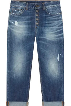 Dondup Jeansy, Kobieta, Niebieski, W27, Jeansyy Vintage Washed Relaxed Fit