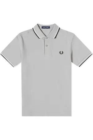 Fred Perry Koszulki, Mężczyzna, Szary, L, Bawełna, M3600 Polo Shirt