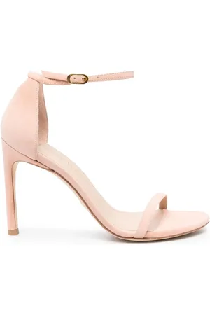 Stuart Weitzman Buty, Kobieta, Różowy, 37 EU, Skóra, Sandały Nudistsong