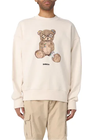 BARROW Bluzy, Mężczyzna, Beżowy, M, Bluza Polarowa dla Stylowego Komfortu