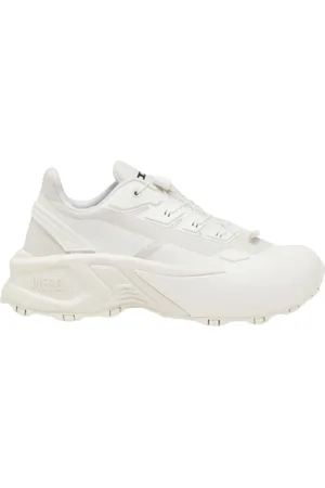 Diesel Buty, Mężczyzna, Biały, 44 EU, Poliester, Sneakersy Cage