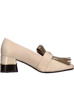 Tory Burch Buty, Kobieta, Beżowy, 37 EU, Płaskie buty Beżowe