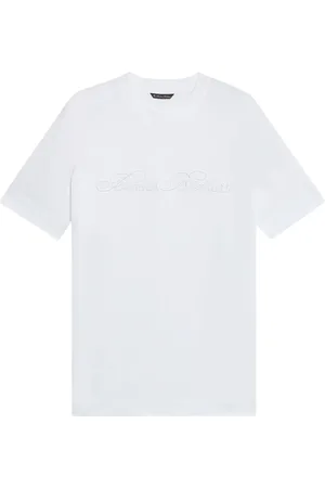 Brooks Brothers Koszulki, Mężczyzna, Biały, M, Bawełna, Bawełniany T-shirt z Logo