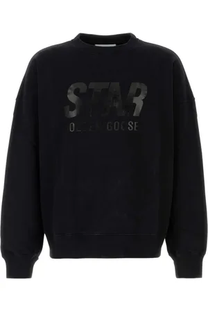 Golden Goose Bluzy, Mężczyzna, Czarny, XL, Bawełna, Stylowa czarna bluza bawełniana