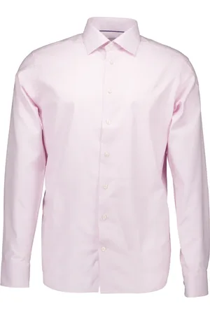 Eton Koszule, Mężczyzna, Różowy, S, Koszulka Casual