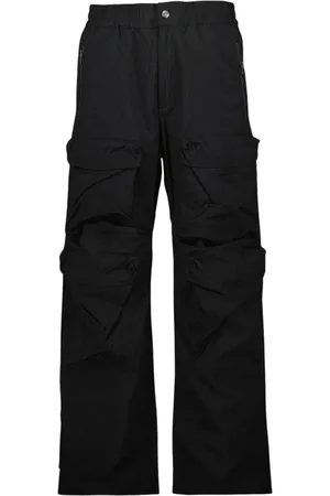 Diesel Spodnie, Mężczyzna, Czarny, M, Nylon, Spodnie Cargo P-Danzel Nylon