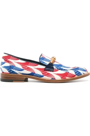 Casablanca Buty, Mężczyzna, Wielobarwność, 42 EU, Skóra, Lordsy Aviator w pepitkę