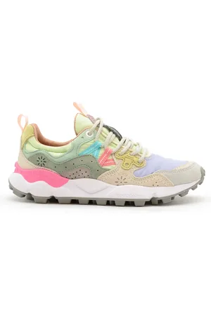 Flower Mountain Buty, Kobieta, Wielobarwność, 41 EU, Nylon, Kwiatowe Sportowe Sneakersy