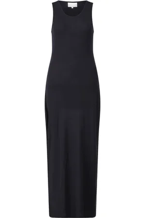 Loulou Studio Sukienki, Kobieta, Czarny, S, Elegancka sukienka maxi
