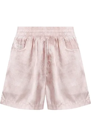 Diesel Szorty, Kobieta, Różowy, M, Poliester, S-Gayle Shorts