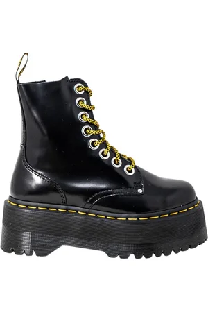 Dr. Martens Buty, Kobieta, Czarny, 40 EU, Skóra, Sznurowane Botki na Platformie