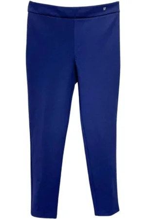 Carolina Herrera Spodnie, Kobieta, Niebieski, S, Spodnie Cropped