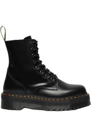 Dr. Martens Buty, Kobieta, Czarny, 36 EU, Skóra, Jadon Smooth Leather Platform Botki – Botki na platformie z gładkiej skóry